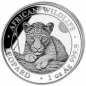 Preview: Somalia 100 Shilling Leopard African Wildlife 1 Unze Silber 2025 ( kein Internetverkauf ) nur Ladenverkauf