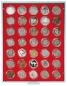 Preview: 2625 Coin Box with 35 round compartments for single coins in coin capsules with 36 mm diameter