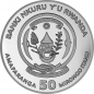 Preview: Ruanda - 50 RWF Lunar Serie Drache 2024 - 1 Oz Silber  ( kein Internetverkauf ) nur Ladenverkauf