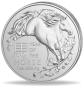 Preview: Australien -  RAM Lunar Pferd 2026 - 1 Unze Silber ( Kein Internetverkauf -  nur Ladenverkauf)  bitte aktuellen Preis erfragen !!!