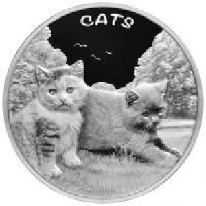 Fiji CATS 3. Ausgabe 2024 1 Oz Silber ( kein Internetverkauf ) nur Ladenverkauf