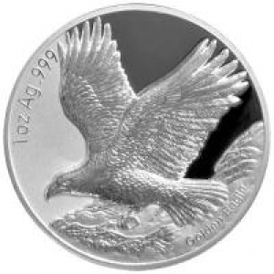 Samoa - 2 Dollar Golden Eagle (3.) 2025 - 1 Oz Silber  ( kein Internetverkauf ) nur Ladenverkauf