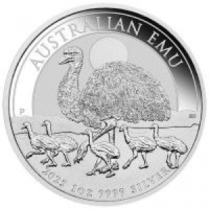 Australien - Emu 2025 - 1 Unze Silber ( Kein Internet-Verkauf - nur Ladenverkauf )