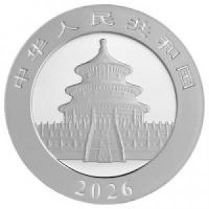 Preview: China - Panda 2026 - 30g Silber ( Kein Internetverkauf -  nur Ladenverkauf)  bitte aktuellen Preis erfragen !!!