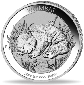 Australien 1 Unze Silber Wombat 2023  ( kein Internetverkauf ) nur Ladenverkauf