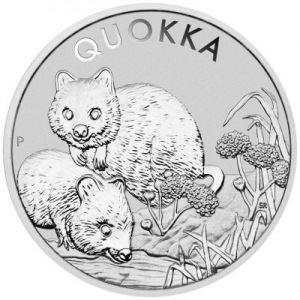 1 Unze Silber Quokka 2022  ( kein Internetverkauf ) nur Ladenverkauf