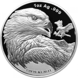 Samoa - 2 Dollar Golden Eagle (1.) 2023 - 1 Oz Silber  ( Kein Internet-Verkauf )