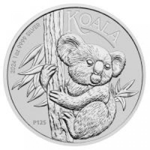 Australien 1 AUS-Dollar Koala 1 Unze Silber 2024  ( Kein Internet-Verkauf )