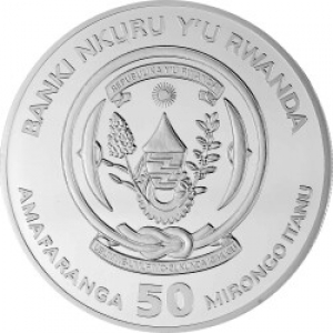 Ruanda - 50 RWF Nautische Unze Victoria 2019 - 1 Oz Silber  ( kein Internetverkauf ) nur Ladenverkauf