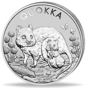 1 Unze Silber Quokka 2021 ( kein Internetverkauf ) nur Ladenverkauf