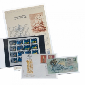 100st. 2 Pakete Alte Postkarten 329667 Leuchtturm Schutzhüllen für Briefe 