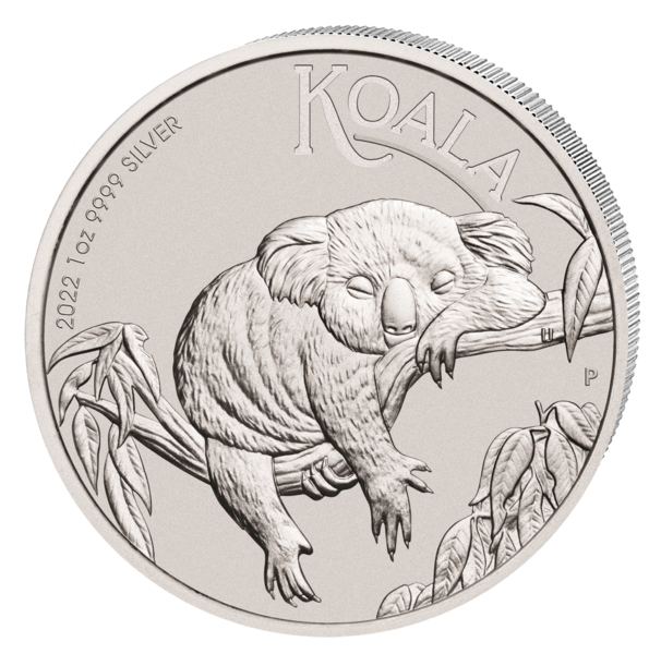1 Unze Silber Koala 2022  ( Kein Internet-Verkauf )