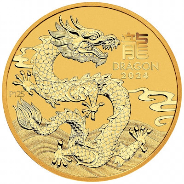Lunar 3 Drache 1 oz Au 2024 Ausverkauft