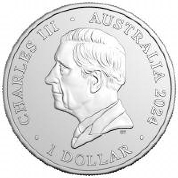 Australien 1 AUS-Dollar Zoo Giraffe 1 Unze Silber 2024  ( kein Internetverkauf ) nur Ladenverkauf