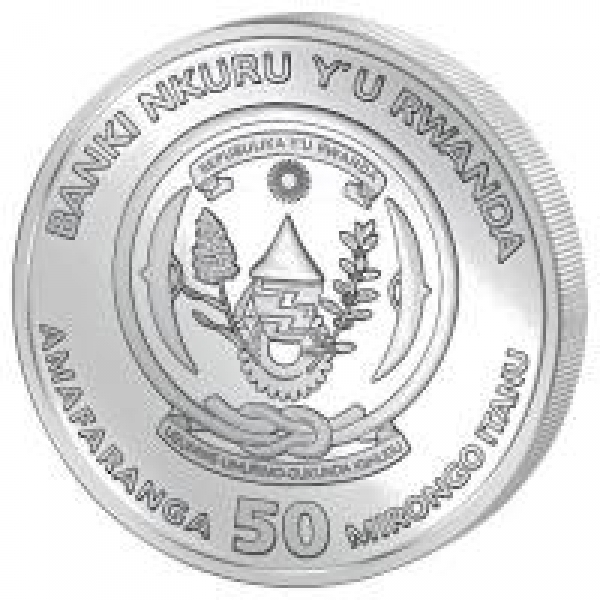 Ruanda - 50 RWF Nautische Unze HMS Victory 2025 - 1 Oz Silber ( kein Internetverkauf ) nur Ladenverkauf