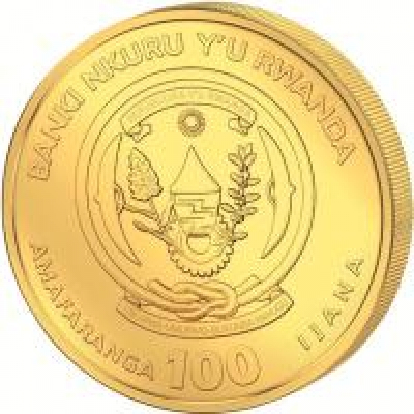 Ruanda - 100 RWF Nautische Unze Kruzenshtern 2026 - 1 Oz Gold  ( bitte aktuellen Preis erfragen !!! ) Kein Internetverkauf -nur Ladenverkauf !!!!