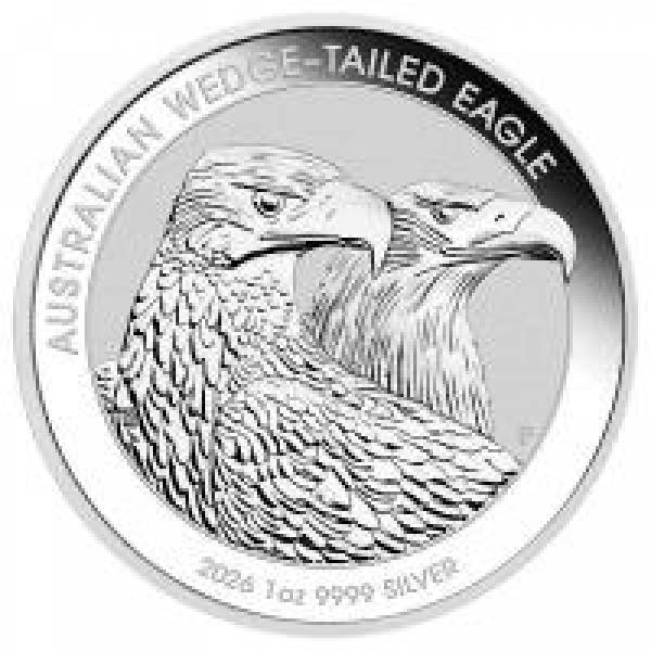 Australien - Wedge Tailed Eagle 2026 - 1 Oz Silber  ( Kein Internetverkauf -  nur Ladenverkauf)
