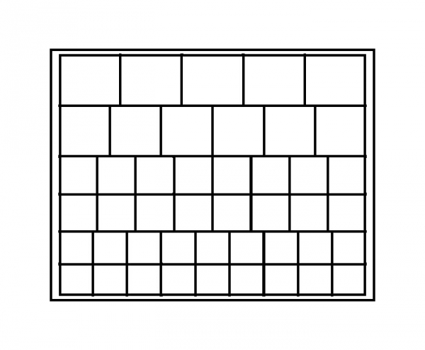 2364-2145E NERA Coin Case M with purcase with 24,28,39,44 Ø with insert of your choice, available in 4 colours