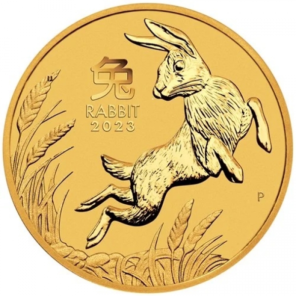 Hase 1 oz Au 2023  Ausverkauft