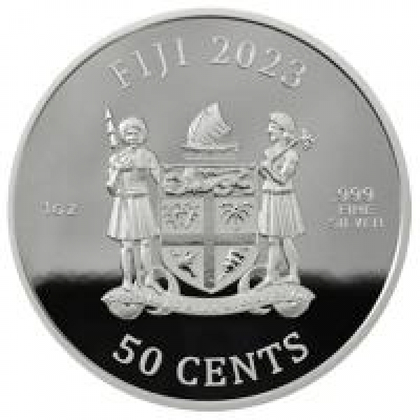 Fiji DOGS 2. Ausgabe 2023 1 oz Silber ( kein Internetverkauf ) nur Ladenverkauf