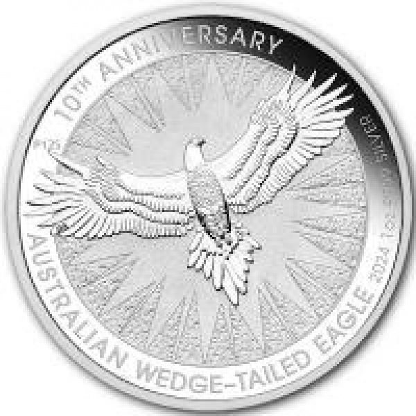 Australien - 1 AUD Wedge Tailed Eagle 2024 - 1 Oz Silber ( kein Internetverkauf ) nur Ladenverkauf