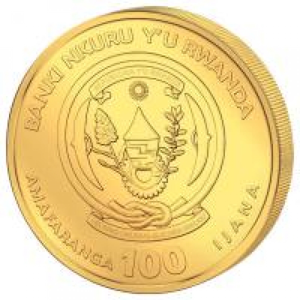 Ruanda - 100 RWF Nautische Unze Cutty Sark 2024 - 1 Oz Gold ( Kein Internetverkauf -  nur Ladenverkauf)  bitte aktuellen Preis erfragen !!!