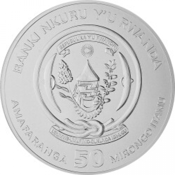 Ruanda - 50 RWF Nautische Unze Santa Maria 2017 - 1 Oz Silber  ( kein Internetverkauf ) nur Ladenverkauf