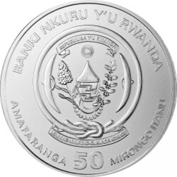Ruanda - 50 RWF Nautische Unze Endeavour 2018 - 1 Oz Silber  ( kein Internetverkauf ) nur Ladenverkauf