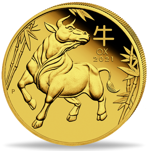 Ochse 1 oz Au  2021 Ausverkauft