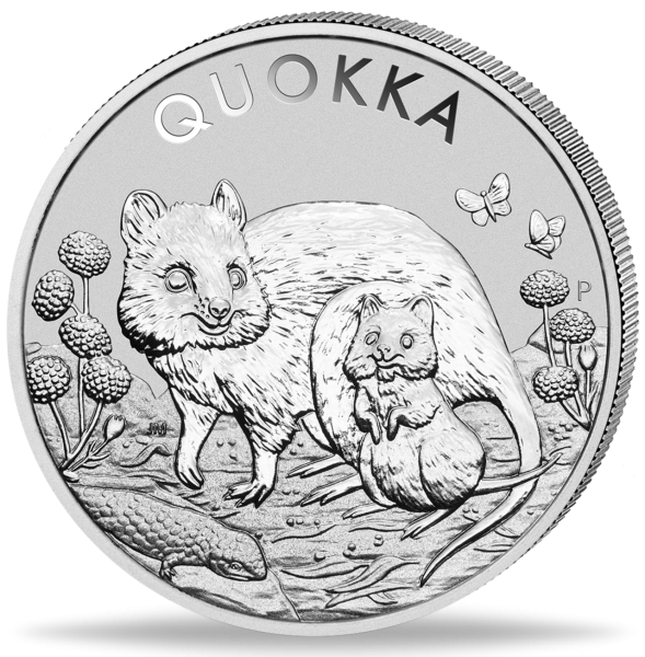 1 Unze Silber Quokka 2021 ( kein Internetverkauf ) nur Ladenverkauf