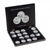 357306 Münzkassette für 20 Somalia Elefant Silbermünzen (1 Oz.) in Kapseln